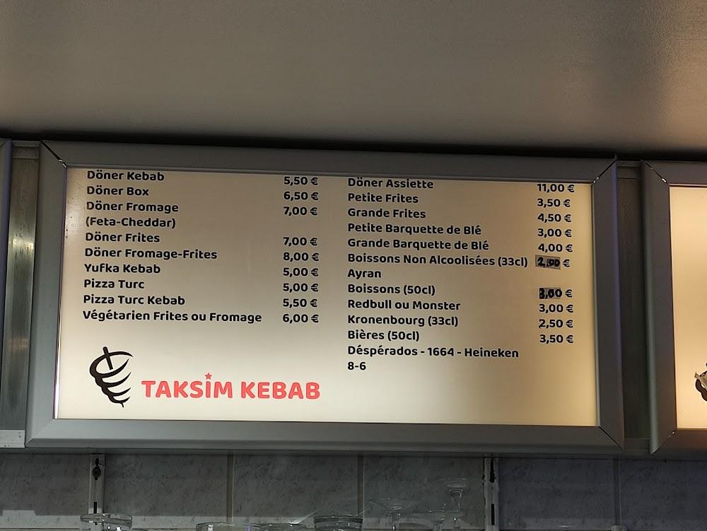 Taksim Kebab - Menu Image 1